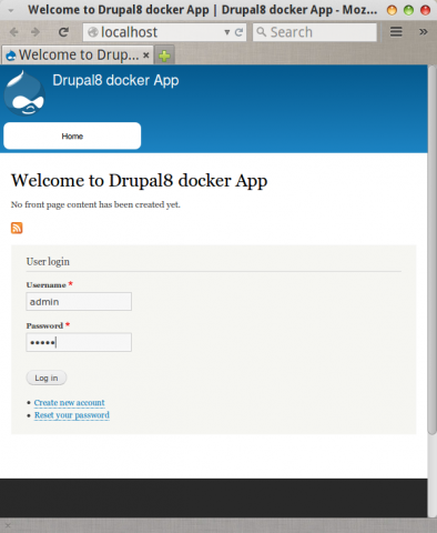 drupal docker